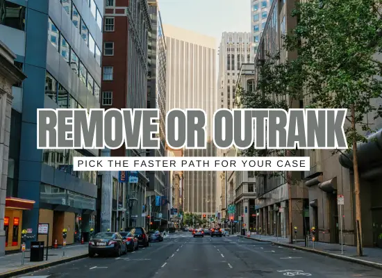 When to Request Removal vs. When to Outrank Negative Search Results