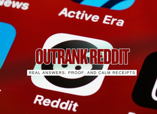 Reddit Is Ranking Above You: A Playbook to Bury Old Headlines (Without Breaking Rules)
