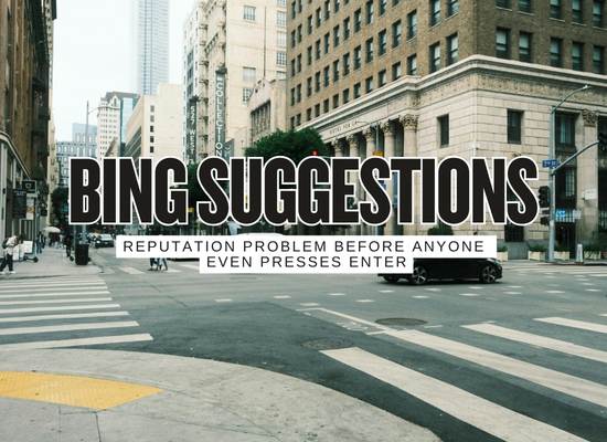 Bing Suggestion Cleanup Guide for Reputation Search Problems