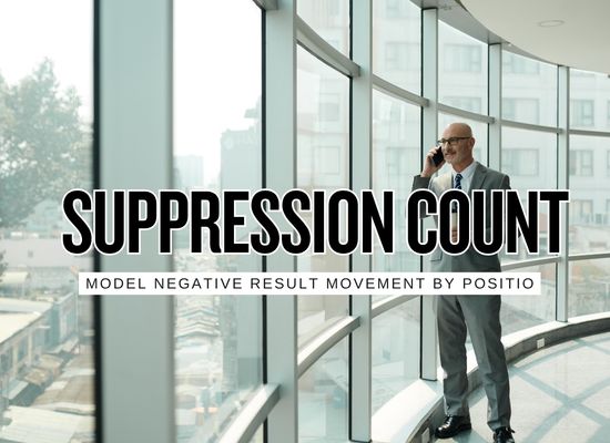 How Many Positive Results Are Needed to Push Down One Negative Google Result